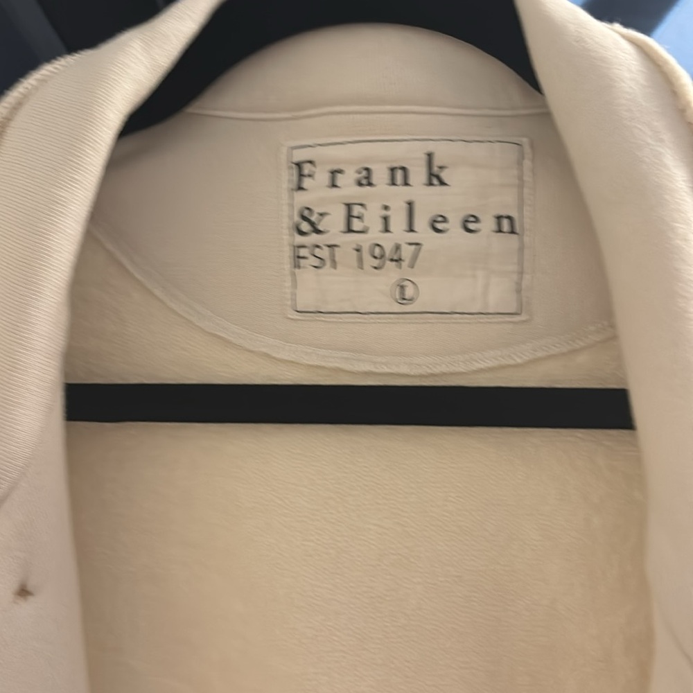 Frank & Eileen off white Trench Coat - Picture 4 of 4